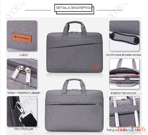 Túi chống sốc, chống nước cho Macbook Laptop Fopati chính hãng-1